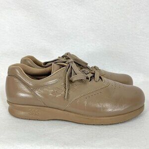 SAS Free Time Mocha Leather Tripad Comfort Walking Lace Up Shoes Size 7.5